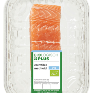 Biologisch PLUS Zalmfilet met huid