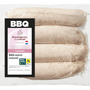 PLUS Boerentrots BBQ worst naturel