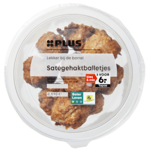 Plus Gehaktballetjes sate