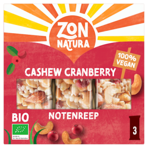 Zonnatura Notenreep cashew cranberry