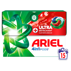 Ariel + Pods 4in1 ultra vlekverwijderaar