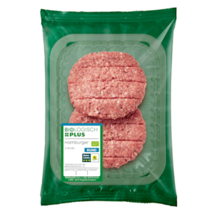 Biologisch PLUS Hamburger 2 stuks