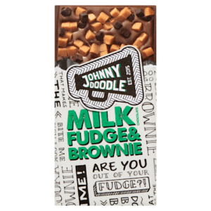 Johnny Doodle Milk fudge & brownie