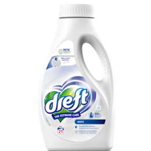 Dreft vloeibaar wasmiddel white 21sc