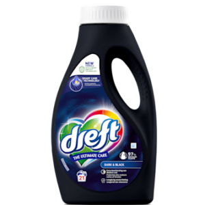 Dreft vloeibaar wasmiddel dark & black 21sc