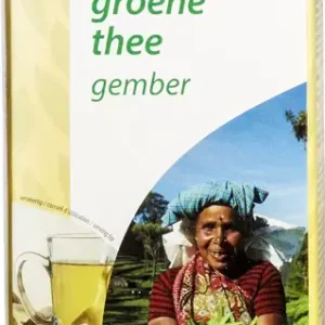 Groene thee gember