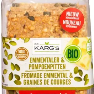 Kaas-pompoenpit crackers