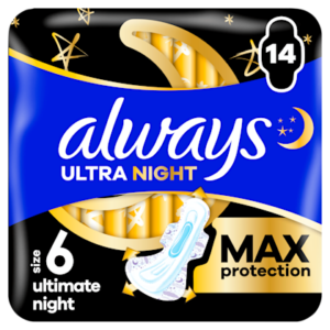 Always Ultra maandverband secure night VDV