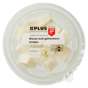 PLUS Klaverland Geitenkaas blokjes