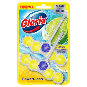 Glorix powerclean toiletblok citrus valuepack