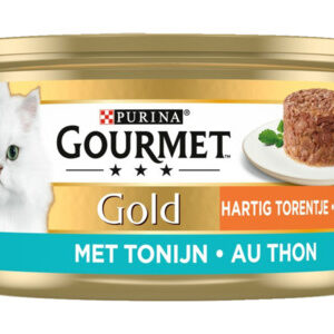 Gourmet Gold Hartig Torentje kattenvoer tonijn