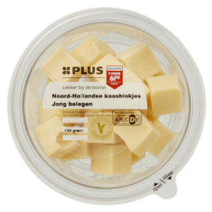 Plus N-Holla Kaasblokjes Jong Beleg