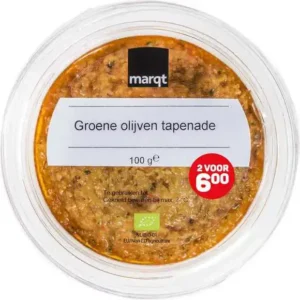 Groene olijventapanade