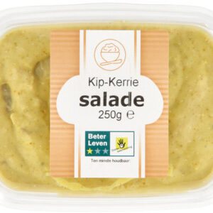 Kip kerrie salade