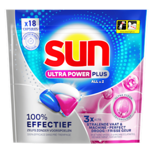 Sun Ultra Power Plus vaatwascapsules
