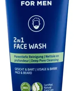 2in1 face wash men