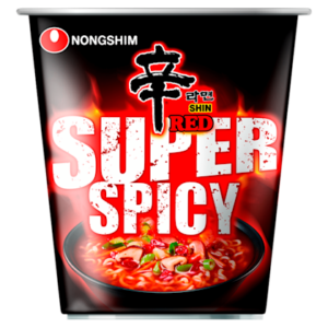 Nongshim Instant cup noedels shin red super