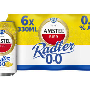 Amstel Radler Citroen 0.0 Bier Blik 6-pack