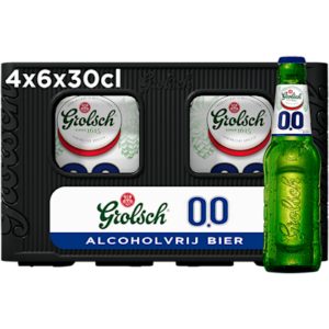 Grolsch Premium pilsner bier fles 0.0