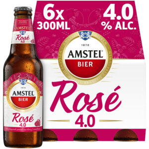 Amstel Rose fles 6-pack