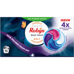Robijn 3-in-1 classics capsules black velvet