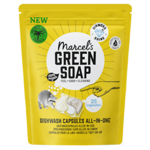 Marcel's Green Soap Vaatwas capsules all-in-one