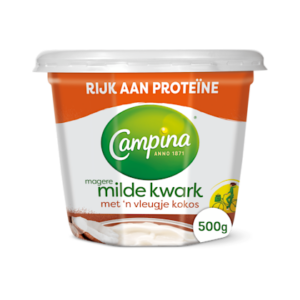 Campina Magere kwark met kokos
