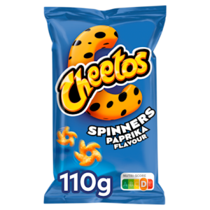 Cheetos Spinners chips paprika
