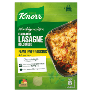 Knorr Wereldgerecht Lasagne Bolognese XXL