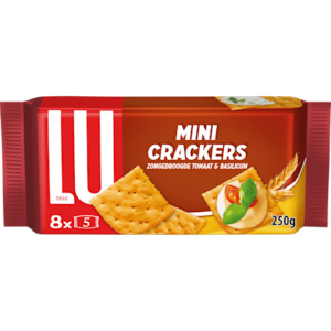 Lu Mini crackers tomaat & basilicum