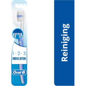 Oral-B 123 Indicator Medium Handtandenborstel