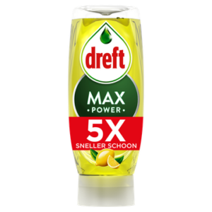 Dreft MaxPower Lemon Vloeibaar Afwasmiddel 450ml