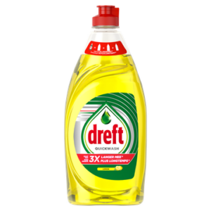 Dreft Quickwash Citroen Vloeibaar Afwasmiddel 520ml