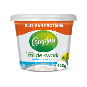 Campina Magere Milde Kwark Naturel 500 g