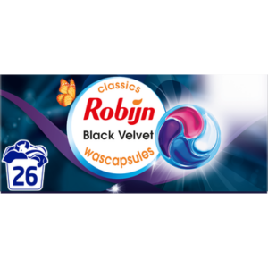 Robijn Wasmiddel Capsules Black Velvet 26 Wasbeurten