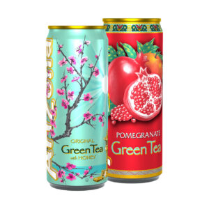 Green of iced tea