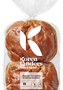 PLUS Korenlanders Reuze krenten rozijnen bollen
