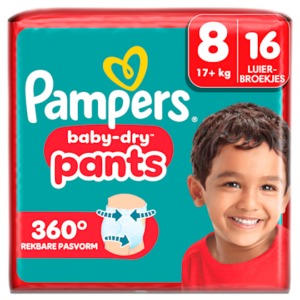 Pampers Baby-Dry pants maat 8