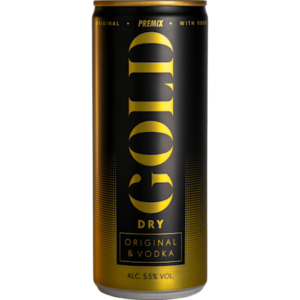 Gold Dry Original & Vodka Pre-mix