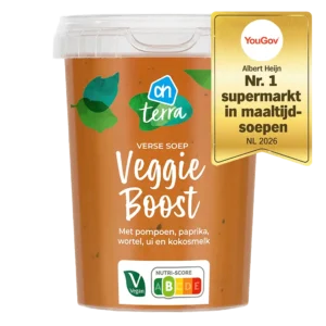 AH Verse soep veggie boost met pompoen