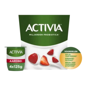 Activia Yoghurt aardbei