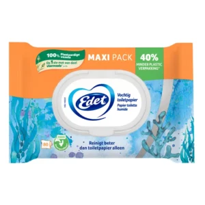 Edet Vochtig toiletpapier maxi pack