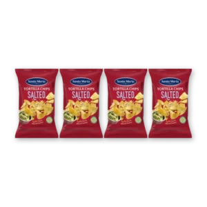 Santa Maria Tortilla chips salted 4-pack