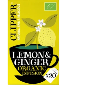 Clipper Lemon & Ginger organic infusion
