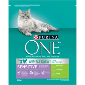 Purina ONE Sensitive rijk aan kalkoen