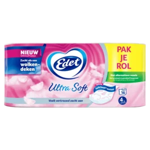 Edet Ultra soft toiletpapier stro voordeelpak