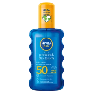 Nivea Sun Protect & dry touch zonnespray spf50
