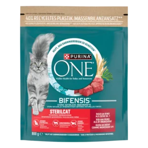 Purina ONE Sterilcat rijk aan rund