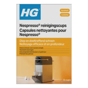 HG Nespresso reinigingscups