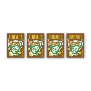 Knorr Cup-a-soup rundvlees 4-pack